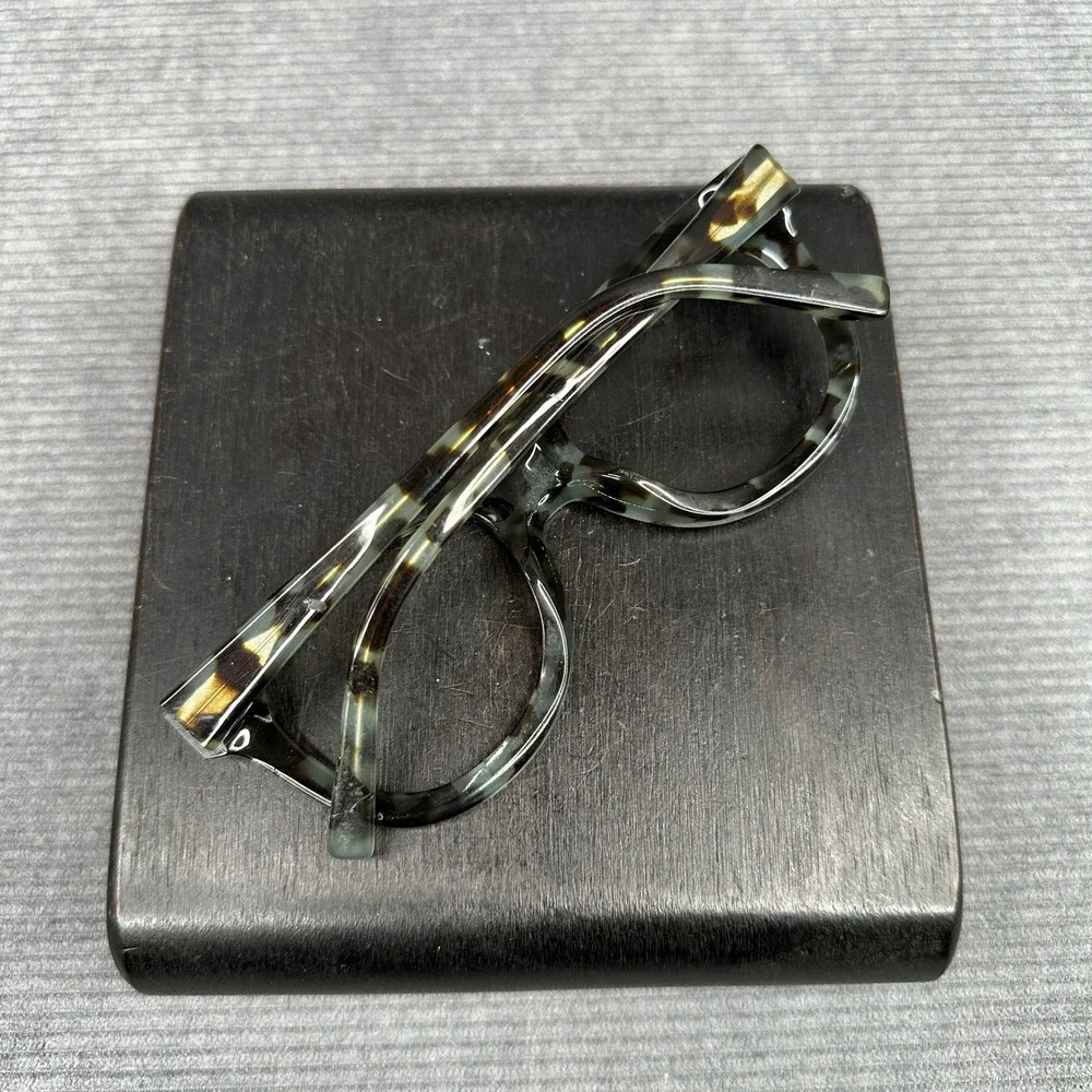 Warby Parker Banks 142 Eyeglasses Frames Sea Glass Tortoise Cat‎ Eye 52-21-145